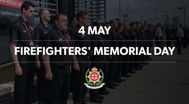 fire_scot's tweet photo. Today is Firefighters' Memorial Day. 

Our stations will join firefighters across the UK at midday in a minute's silence to reflect and remember friends, colleagues and all of those who have passed away in the line of duty.

#FMD2020 https://t.co/FVr99xKEkq