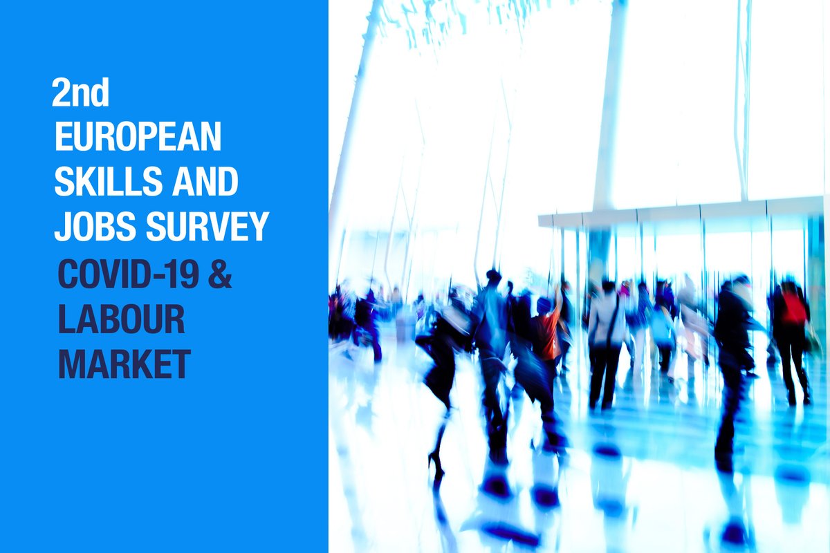 Cedefop's tweet photo. ๐ Will the #coronavirus crisis have lasting labour market effects? Cedefop's 2nd European #skills and #jobs survey (#ESJS) seeks answers! Find out more โก๏ธ https://t.co/Xag4q0EEjZ https://t.co/EgyFdXbuOi