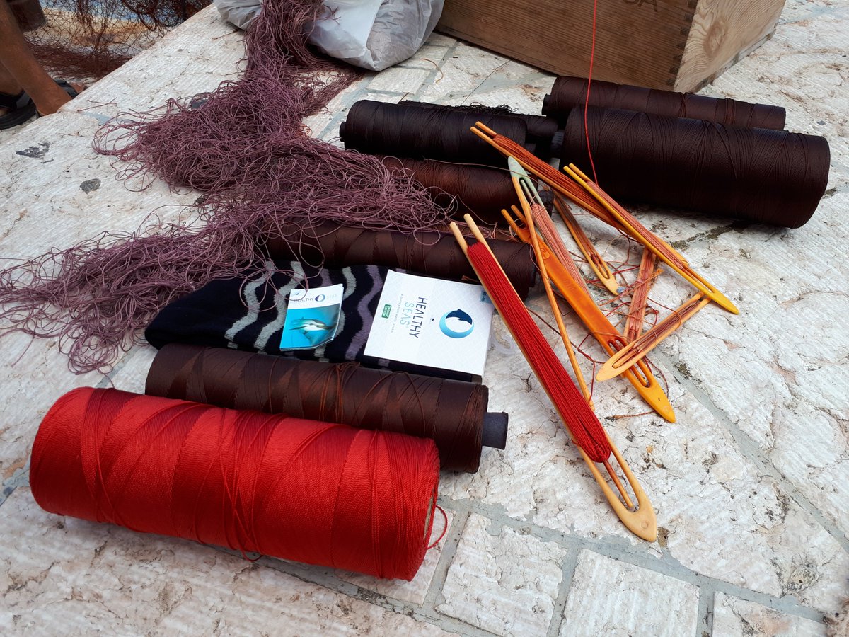 Healthy Seas Twitterren One Man S Trash Is Another Man S Treasure The Nets That Healthyseas And Ghostdivingorg Volunteers Fish Out Of The Sea Are Mixed With Other Nylon Waste To Become Econyl Yarn