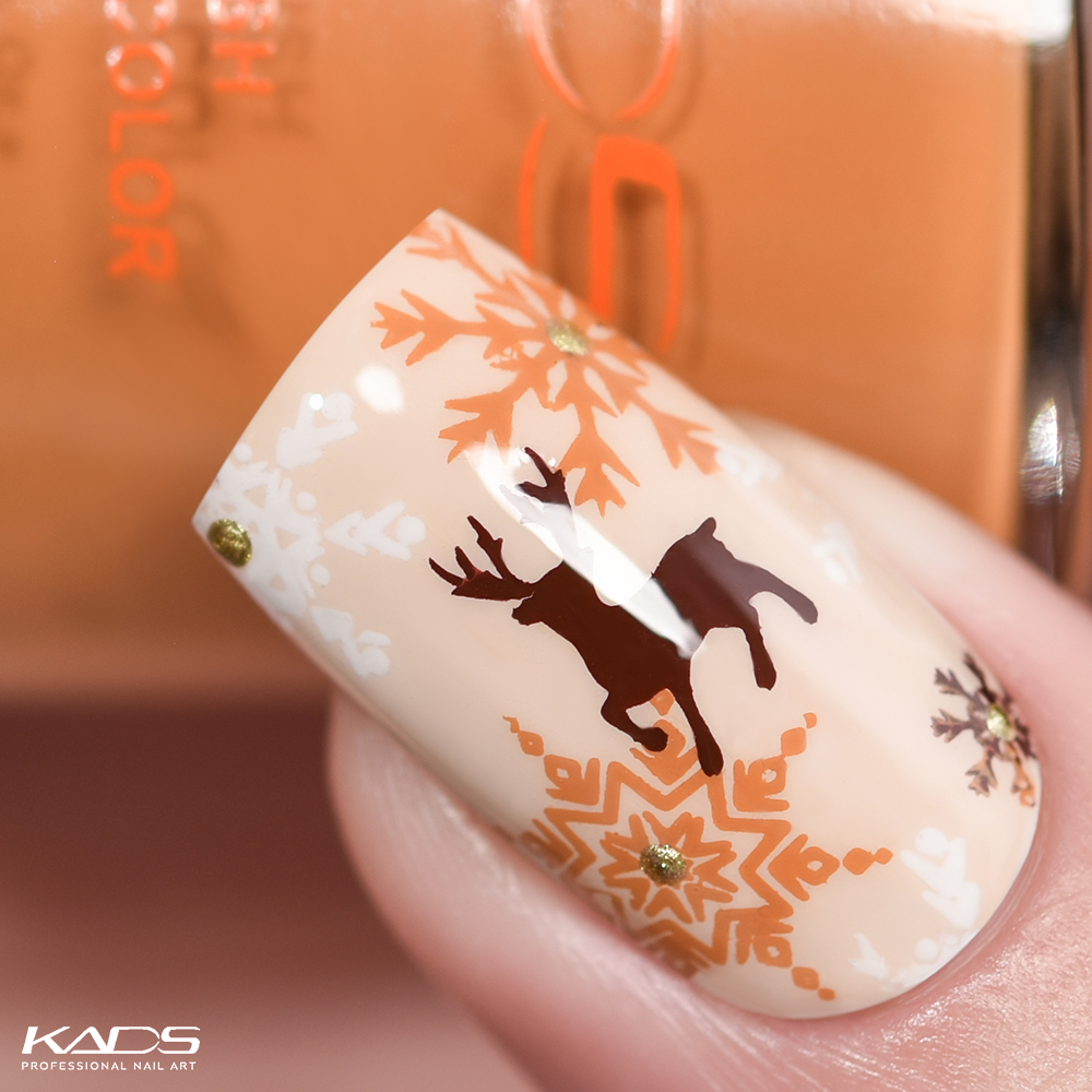 Kadsnailart's tweet photo. ❄🦌 KADS stamping plate · Christmas 017·
KADS Two in one Stamp Polish · C02 & C26 · Available now at AliExpress store(link in bio). #nails #kads #kadsnailart #nailart #nailfashion #nailwork #naildesigns #nailplates #kadschristmas017 #nailpolish #deernails #christmasnails https://t.co/sxmXP2Fq2T