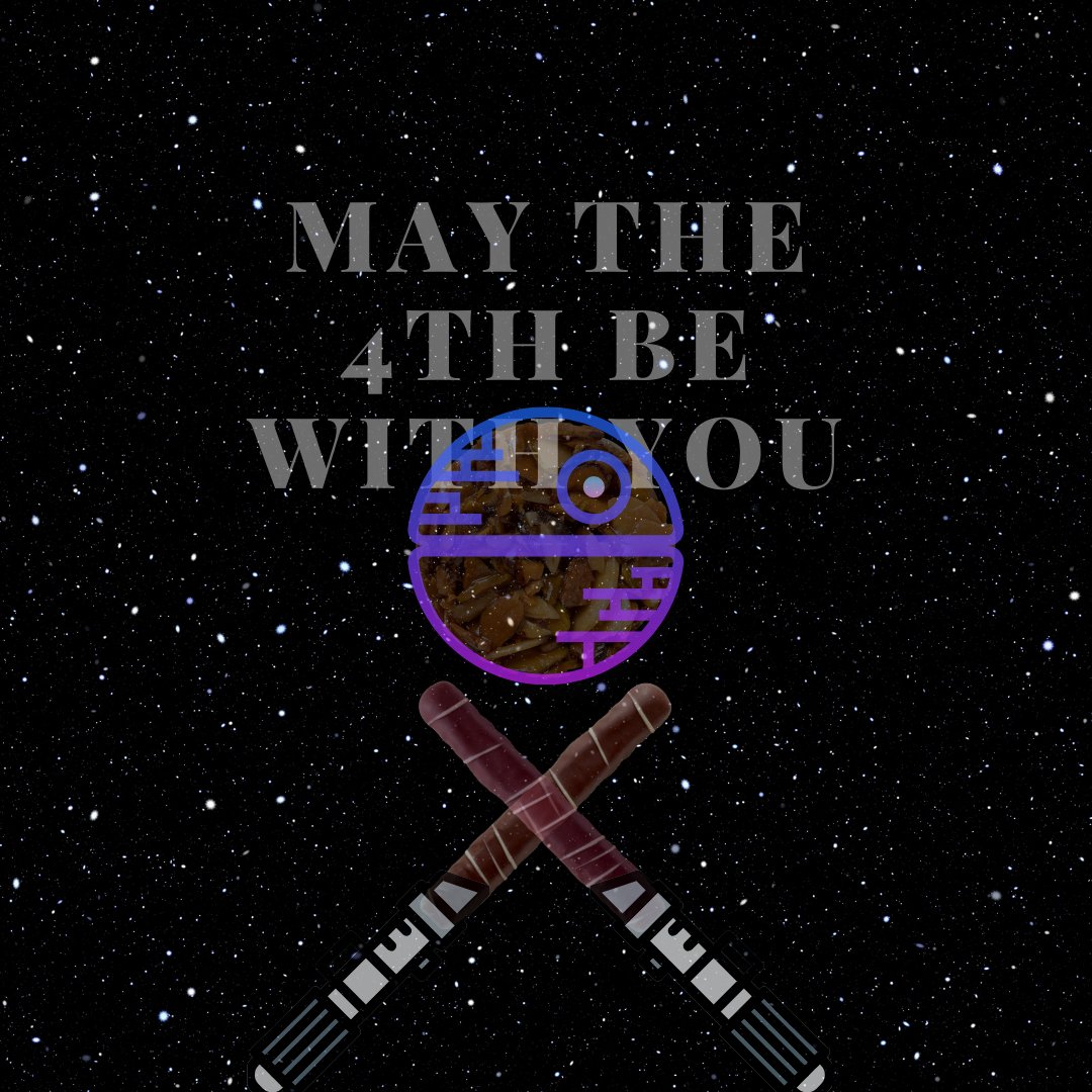 #MayThe4thBeWithYou 

Do you join the dark side with the Dark Chocolate Florentine or do you join the New Republic with our Night And Day Chocolate Straws?