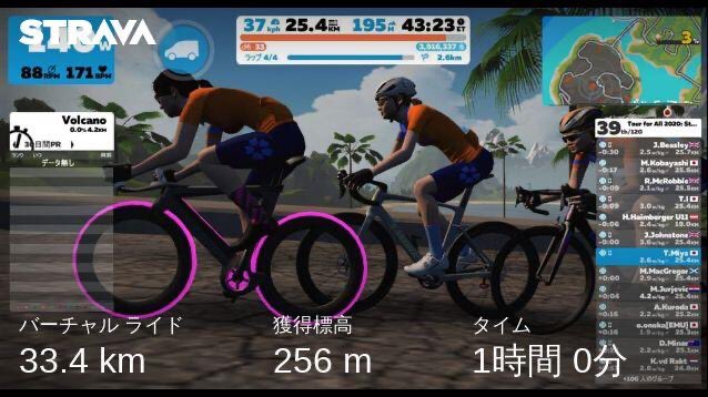 killer_snail88's tweet photo. ◼️Tour for All 2020: Stage 1 Women Only - Watopia Seaside Sprint
#tfa2020 #tourforall #tfa #tfastage1 #tfaridestage1
#gozwift #zwift #indoorcycling #indoorcyclist #stayhome #stayathome #semilockdown https://t.co/lSbQjrNBp6