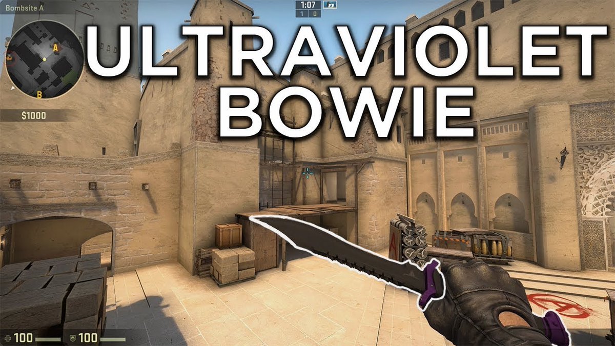 😎 Vind en Bowie Knife | Ultraviolet (FT) 😎

Minimumskrav:

- Follow på Twitter
- Retweet dette

DELTAG HER: giv.gg/fUov96 for at vinde præmien, herinde kan du også finde yderligere steps for at gøre chancen endnu større!

Held og lykke! (Slutter 25/5) 🤞