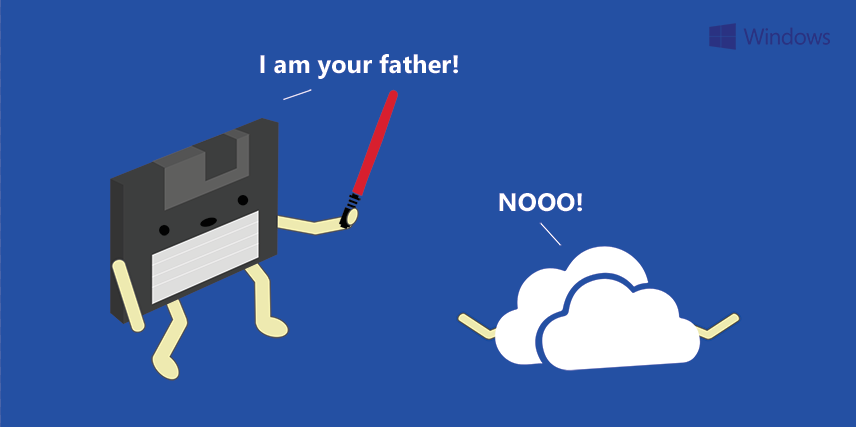 #MayThe4thBeWithYou 💾☁️