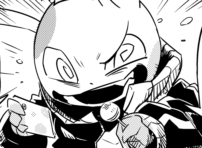 @pc_TL 作品内でもコロコロコロリンと表情変わってたのでコウメくんの顔は作品とにらめっこしながら特徴出そうと頑張ってました
画像はお気に入りの顔 
