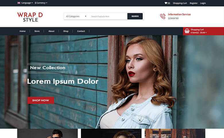 mishapatel0123's tweet photo. WRAP D STYLE is a fashion design eCommerce website template to create a great looking fashion related website.
Read the full article: 20+ HTML5 Fashion Templates for Your Next Stylist Website
▸ https://t.co/PSNlifn3Ag
#CatchyHoverEffects #Css3 #WideCustomerBase #Resources https://t.co/t86Zqkd4eC