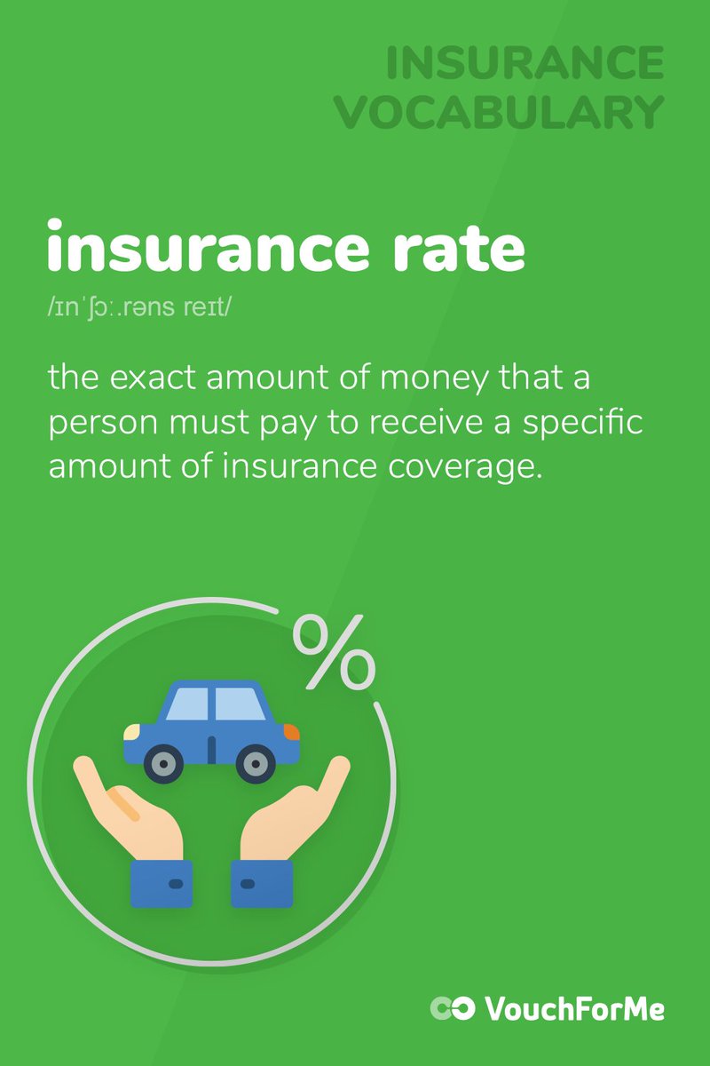 Vouchforme_co's tweet image. [INSURANCE VOCABULARY]

📑An #insurancerate is the amount of money that a person must pay to receive a specific amount of insurance #coverage. Rates are categorized by monthly or annual payments.

You can find a more specific definition here👇
linkedin.com/feed/update/ur…

#insurance