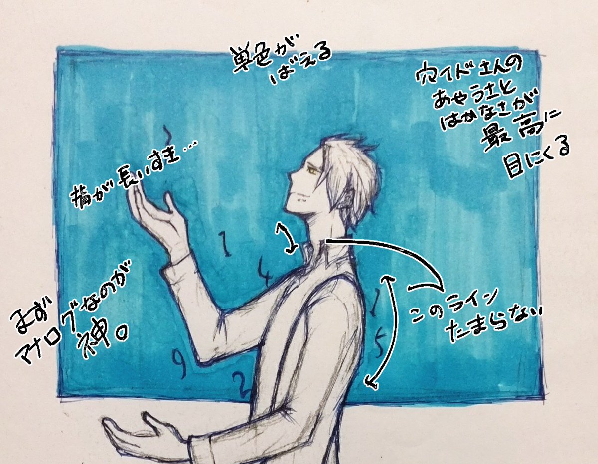 @biblioars ( *・ω・)今年はもっとたくさん絵がみれることを期待してます!アナログだいすき? 