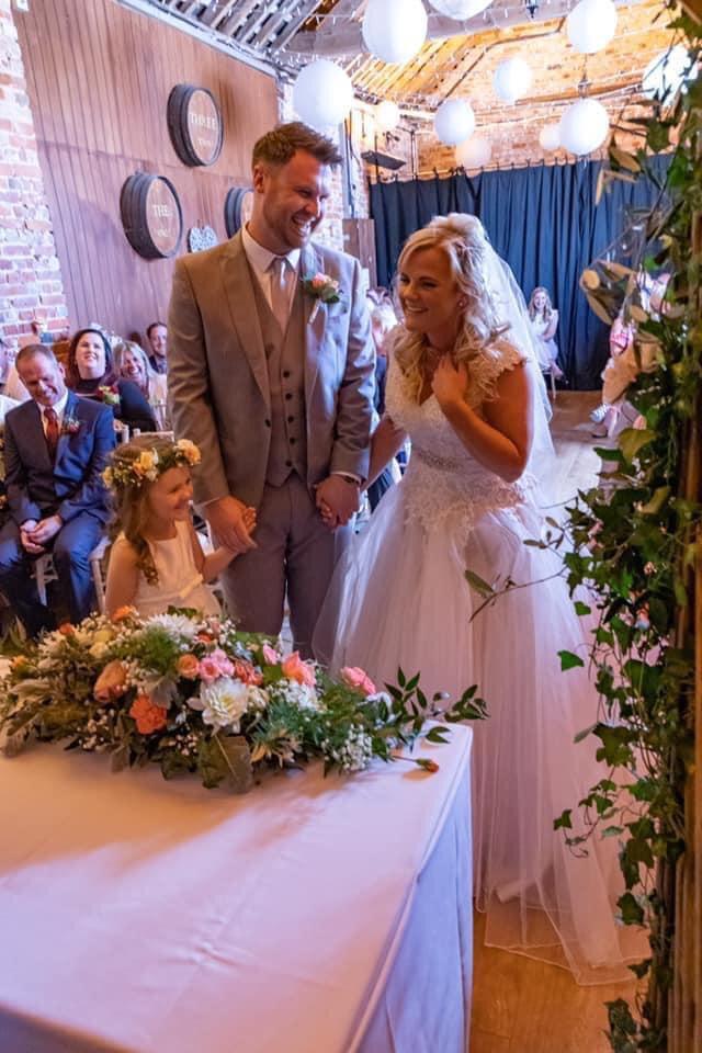 Happy First Anniversary Wayne and Kristy. Cant wait to welcome  couples back to the Tuns....