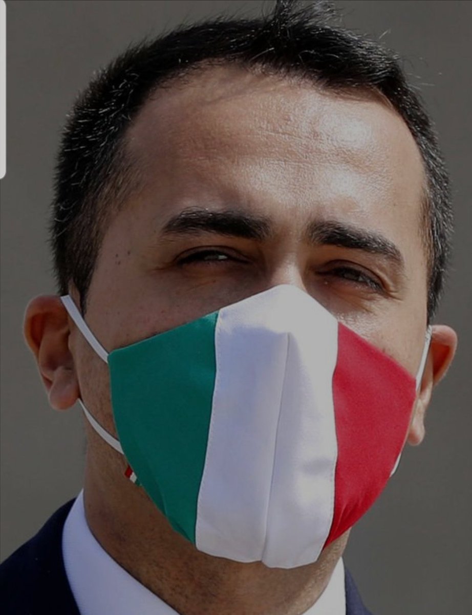 paullmatic's tweet photo. Meet Luigi Di Maio.
...he sports a cool, washable unique mask, similar to barrier masks that #DINAPAMA produces for Clients who prefer their identities to be as unique as their finger prints are. Dont get lost in oblivion as you flatten the curve. Be protected. masks@dinapama.com https://t.co/tl5Cppo5YH