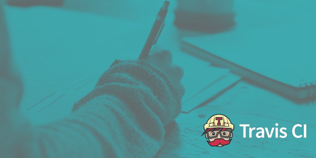 Travis CI tweet media