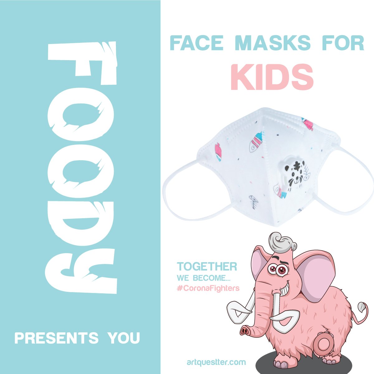 foodiesloop's tweet photo. Masks for kids 1 - 8 years available on our website.. High quality multi use but not washable

Stay SAFE... Wear a MASK😷

https://t.co/5FxkEOtZgQ

TOGETHER WE BECOME...
#CoronaFighters
#bahrain #TeamBahrain #BeAware #foody #ArtQuestter #FoodiesLoop #ramadan2020 #FoodyWorld https://t.co/eLzWmRrVe4