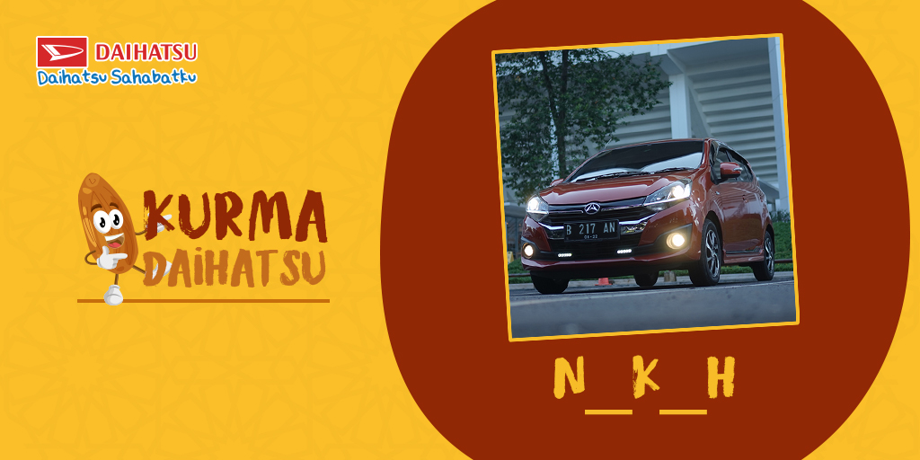 DaihatsuInd's tweet photo. Makin seru aja, nih. Reply jawaban kamu terus jangan lupa kasih hashtag #KurmaDaihatsu dan tag temen kamu buat ikutan.

Ada hadiah saldo OVO 250 ribu rupiah buat 5 orang pemenang yang beruntung.

Petunjuknya adalah: tujuan akhir insan muda mudi jaman sekarang https://t.co/iRslaXpk0M