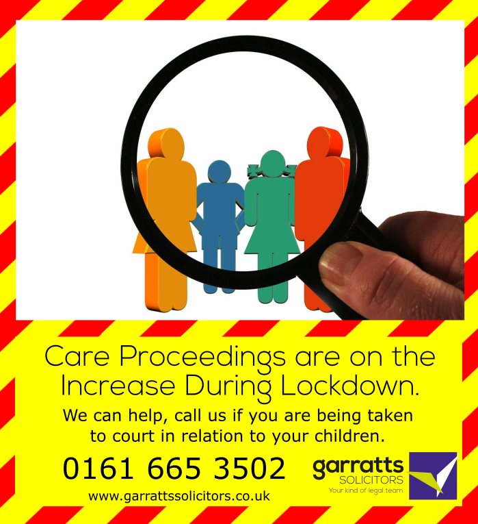 Care Proceedings are on the increase during lockdown. garrattssolicitors.co.uk/news/ #family #care #familysolicitors
