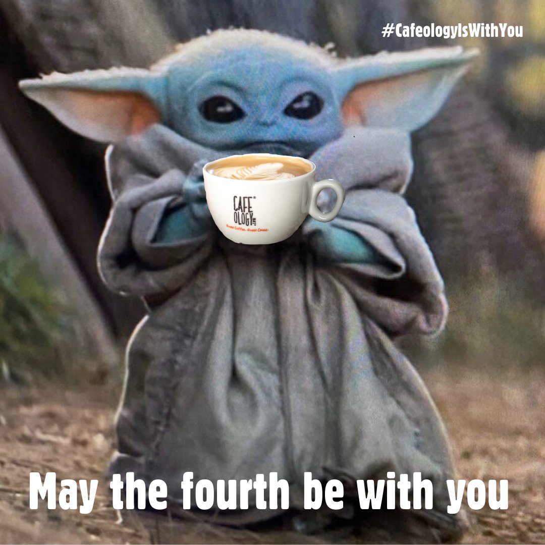 Cafeology's tweet photo. #MayTheFourthBeWithYou #StarWars https://t.co/tQgA04agec