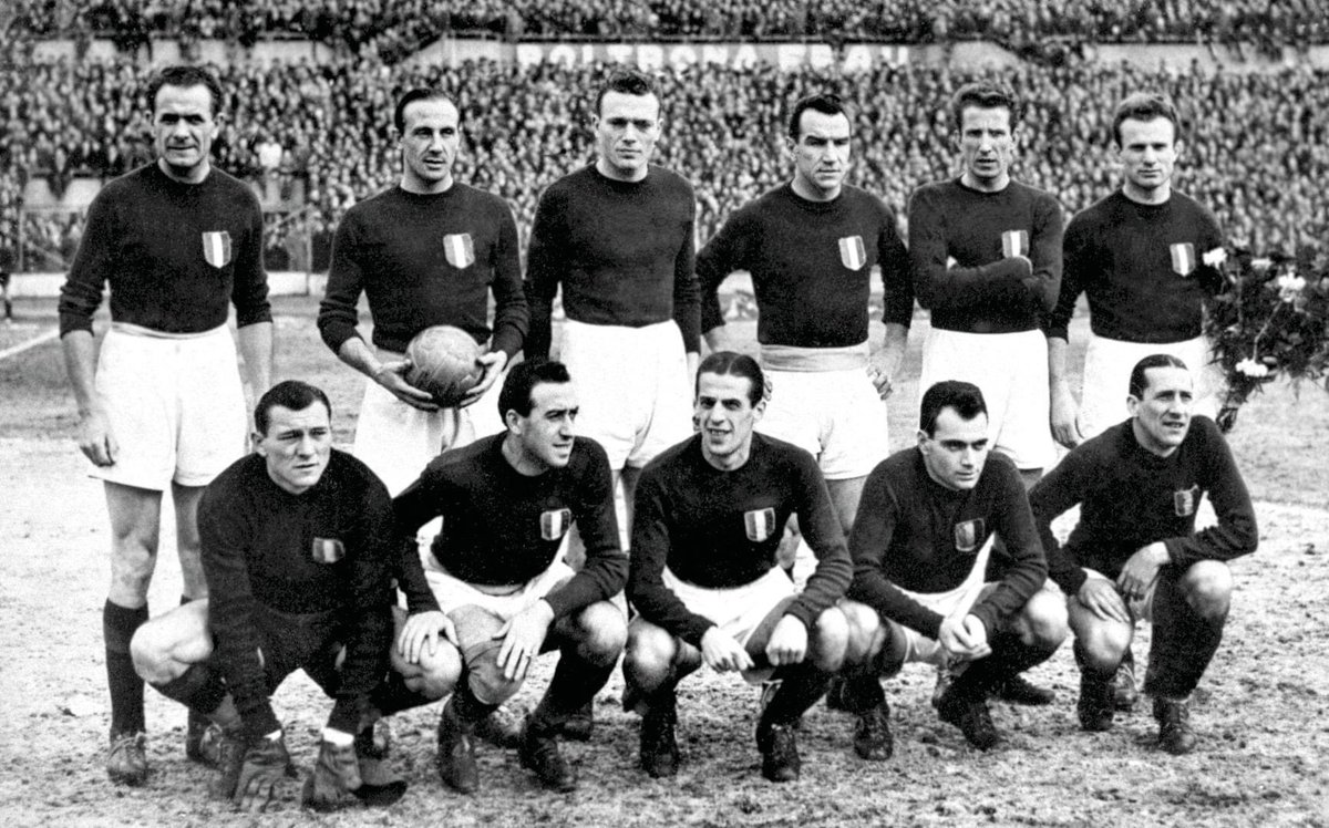 effedandrea's tweet photo. #memories con il cuore ogni 4 maggio
Il Grande Torino.
I giocatori: #Bacigalupo, Aldo e Dino #Ballarin, #Bongiorni, #Castigliano, #Fadini, #Gabetto, #Grava, #Grezar, #Loik, #Maroso, #Martelli, #Mazzola, #Menti, #Operto, #Ossola, #Rigamonti e #Schubert. #4maggio #Superga https://t.co/AK6n9clf6n