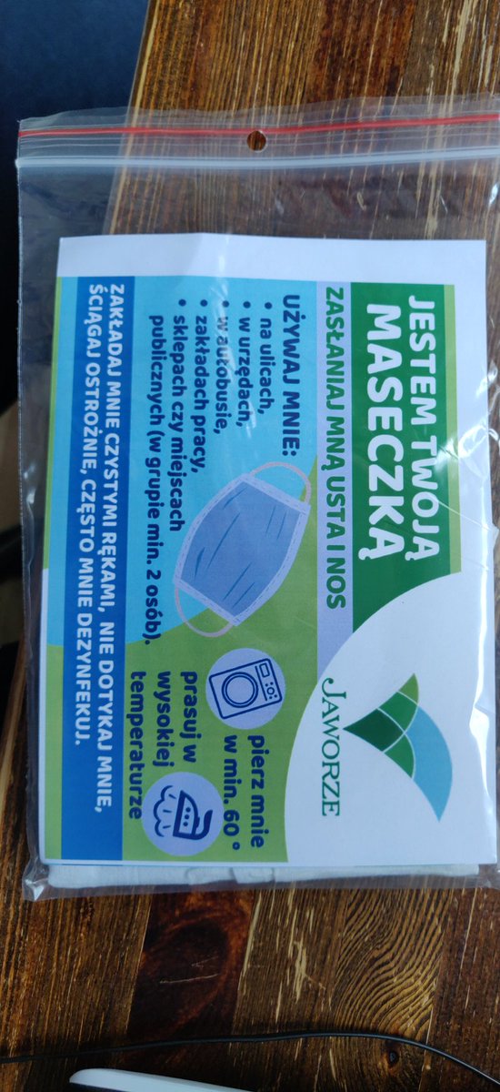 mobilinepl's tweet photo. #zamaskujmyJAWORZE dzięki #akcjamaseczki ;) https://t.co/dknPyFbHPL