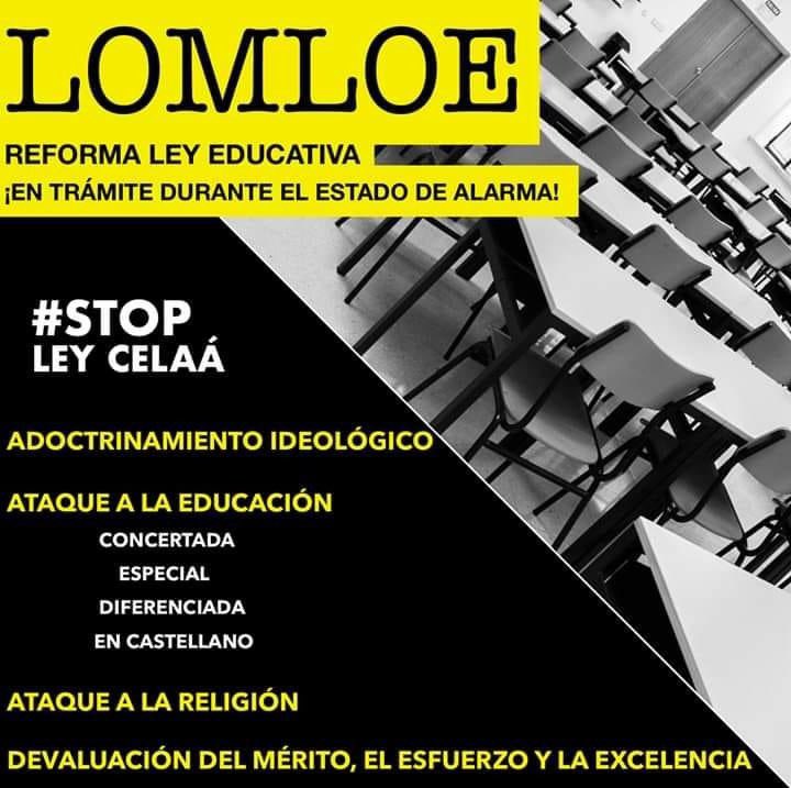 Nunca han querido un pacto sino imponer su ley, #AsiNo señora <a href="/CelaaIsabel/">Isabel Celaá</a> la educación se merece un pacto <a href="/educaciongob/">Ministerio de Educación, FP y Deportes</a> #ReliEsMas #StopLeyCelaá