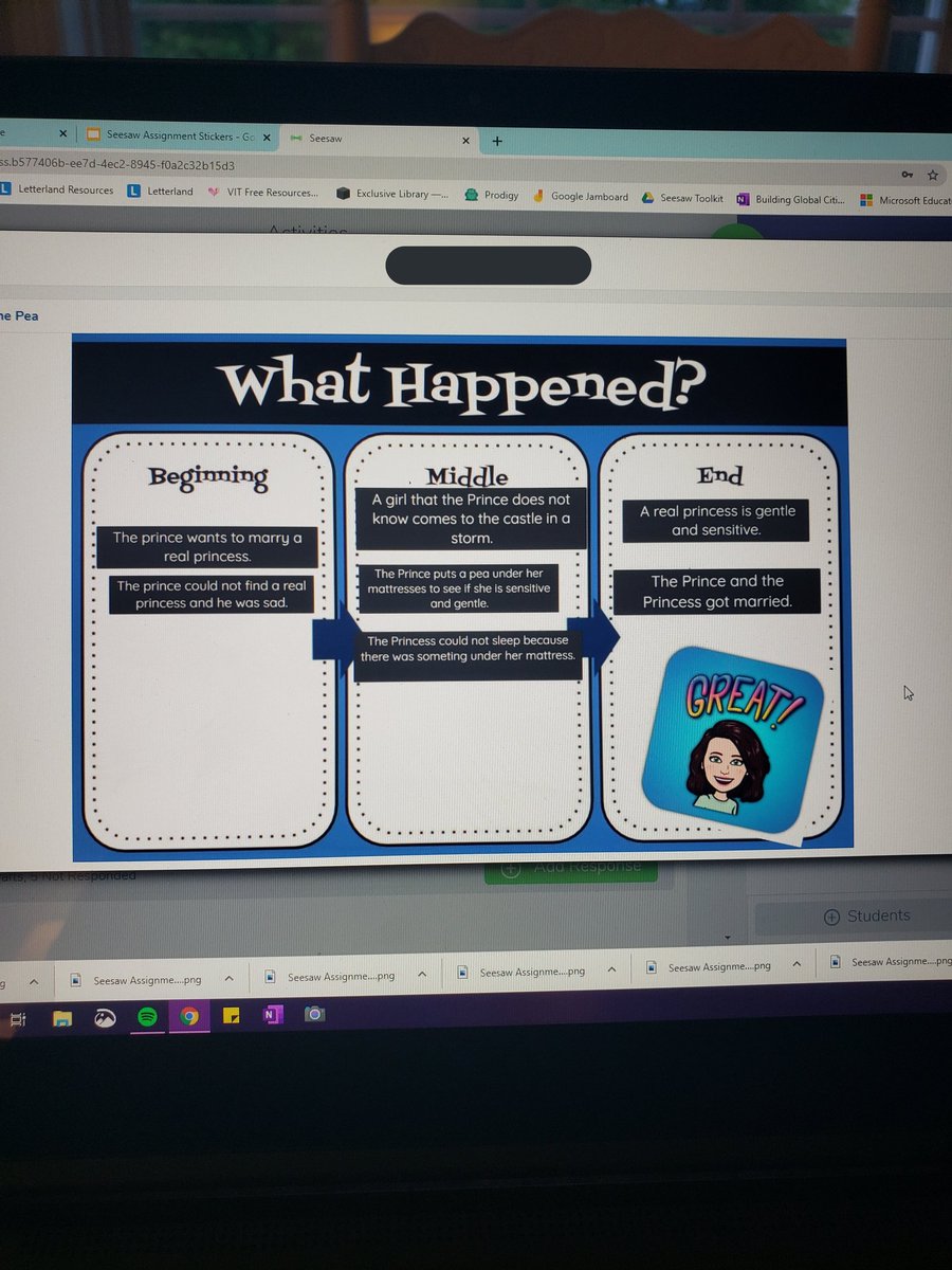 ColeyEdsall's tweet photo. Thank you @KSzajner for showing us how to create our own digital stickers &amp; add them to our seesaw assignments! 🤗 My firsties looooove stickers so I know they will love these! My bitmoji is a big hit in my classroom &amp; these will surely make the kids smile! @BryanRoadES @Seesaw https://t.co/Rm9rZviHqj