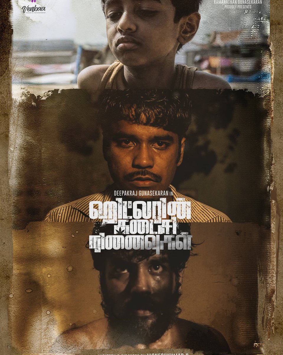 dir_barath's tweet photo. Very happy to release the Second Look of Hitlerin Kadaisi Ninaivugal
Many congratulations! @actordeepakraj and @Vigneshkumarb18

#ஹிட்லரின்கடை��ிநினைவுகள் #HitlerinKadaisiNinaivugal #HKN
#SecondLookOfHitlerinKadaisiNinaivugal #shortfilm https://t.co/Y8Xgj7IcO0