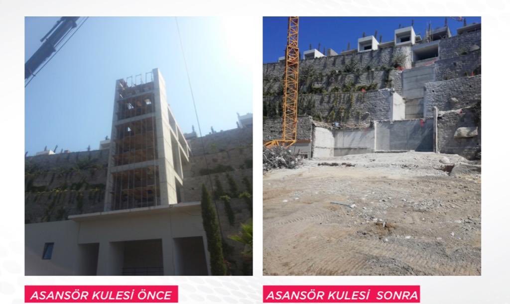 Bakan Kurum sözünü tuttu; hepsini yıktı