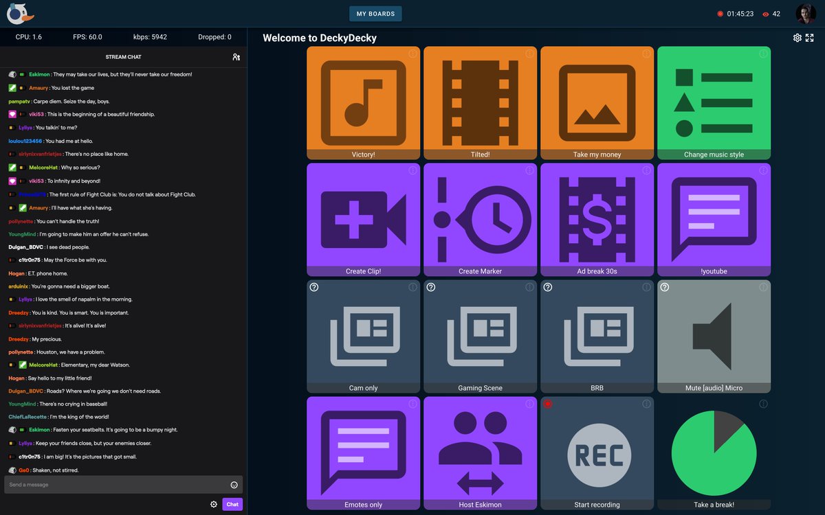 DeckyDeckyCom's tweet photo. Today we release our new design. Good bye grey colors, welcome "ducky blue" !! https://t.co/pcFKM0d1Le