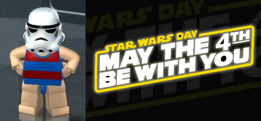 We celebrate May The 4th Be With You at TikiPod Radio because even Stormtroopers need a vacation. #MayThe4thBeWithYou