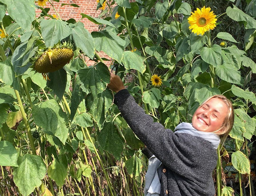 Voor Julie, voor alle slachtoffers van seksueel geweld, voor verandering. 🌻🌻🌻 #bloomforchange #julievanespen
