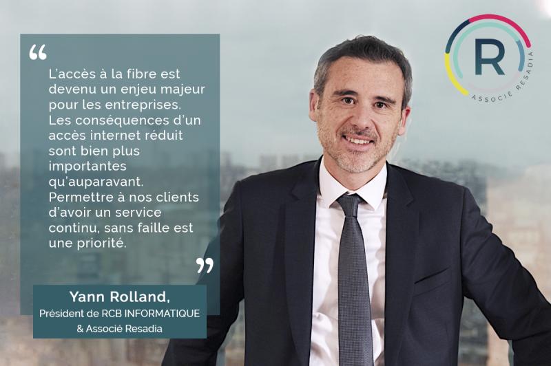 grouperesadia's tweet photo. [TÉMOIGNAGE] Découvrez le témoignage de notre Associé @y_rolland, Président de @RCBINFORMATIQUE &amp; Associé du @grouperesadia.

#temoignage #Resadia https://t.co/eFSkFJHwlx