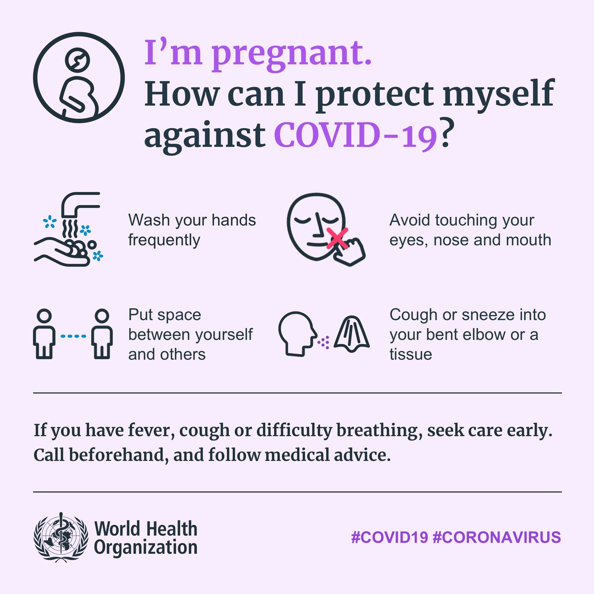 Chapter 8 of 9

What should you do if you are pregnant of breastfeeding during this #Covid19 crisis? 
Source: <a href="/WHO/">World Health Organization (WHO)</a>

#SocialDistancing #Lockdown #KOT
