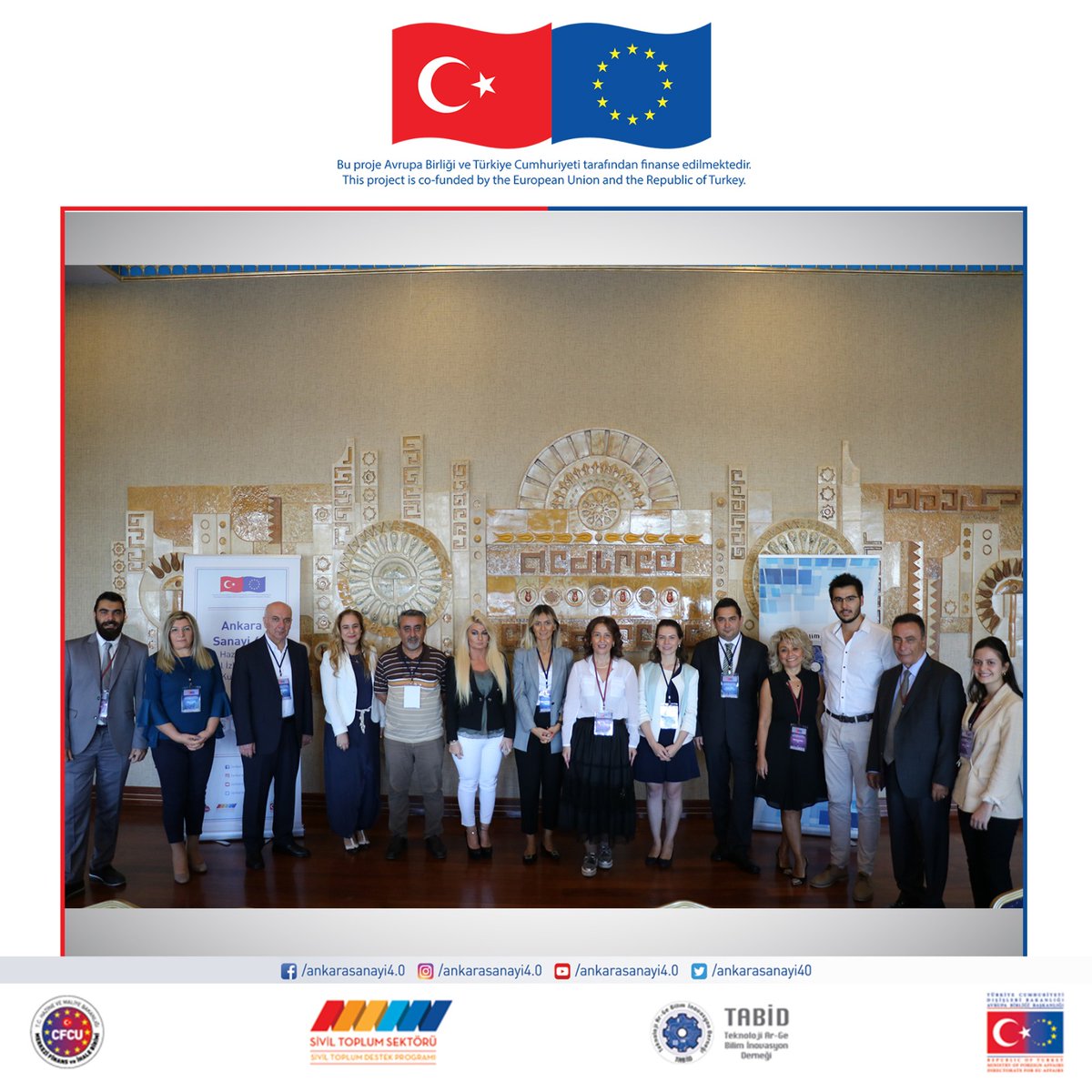 tabiddernegi's tweet photo. 2019 yılında başarılı bir şekilde tamamlanmış olan Ankara Sanayi 4.0 Hazırlıkları Yerel İzleme Grubu Kurulması Projesi “ Yerel İzleme Grubu” Birinci Toplantısına ait fotoğraflar. https://t.co/fo1nyWpLS4