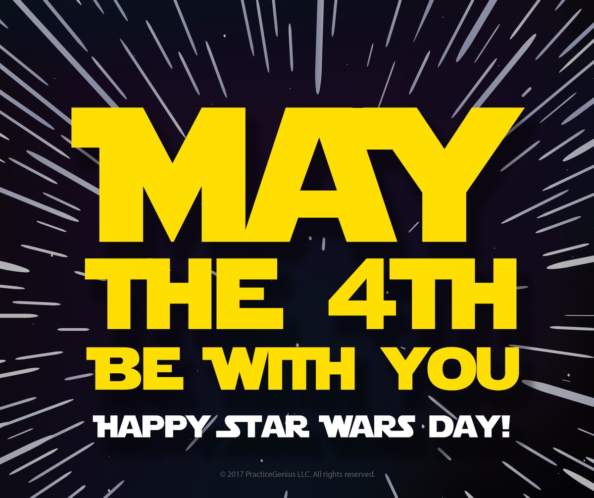 It’s the worldwide day to say “May the Force be with you” to all, and celebrate the beloved Star Wars story that binds our galaxy togethe...