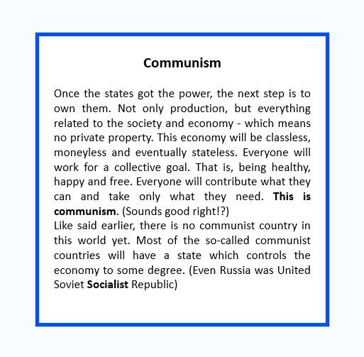 domsarthonomics's tweet photo. Is there a true communist country in the world?
What is communism? How is it related to socialism?

#Siva explains in this post. Read on to know more!! #communism #socialism #marxism #marx #economics #economy #iitm #doms https://t.co/pTkyJ9srVa