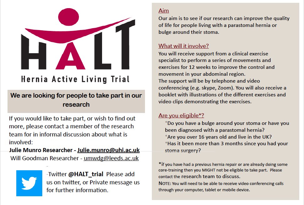 HALT Trial tweet media