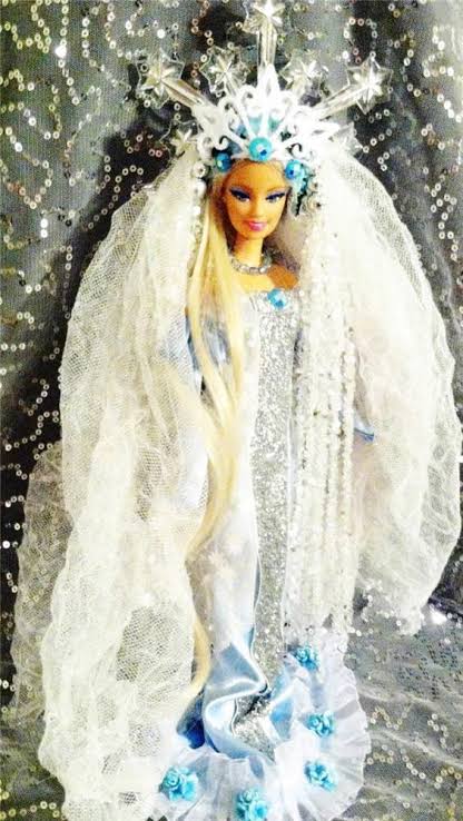 Samira the Ice Queen X Barbie is there any barbie who wants an ice queen with has white hair Many years ago you created one but it would be great