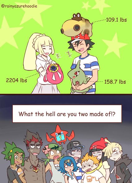 PokemonDungeonX's tweet photo. What the hell are you made of? #Lillie #AshKetchum https://t.co/HPTmORK0C5