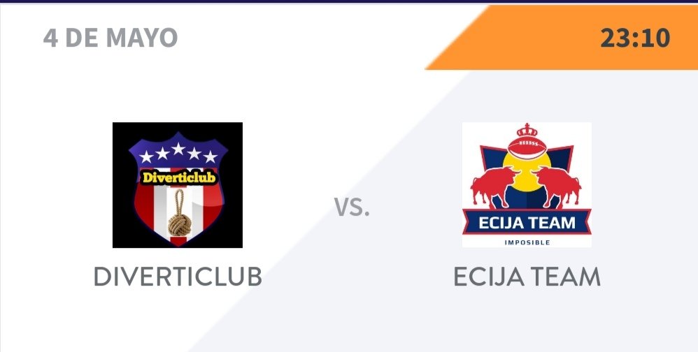 ECIJATEAM's tweet photo. ⚽ Jornada 6 VFO ⚽

🆚 @diverticlub
⌚ 23.10 h https://t.co/Hrt80hiYIi