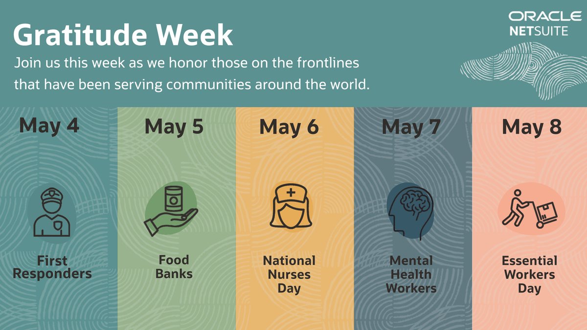 While a simple "thank you" is never enough, this week we’re taking time to recognize those on the frontlines of this crisis. Keep a look out each day as we recognize these heroes. #OpenforBusiness #WeLoveOurCustomers #GratitudeWeek