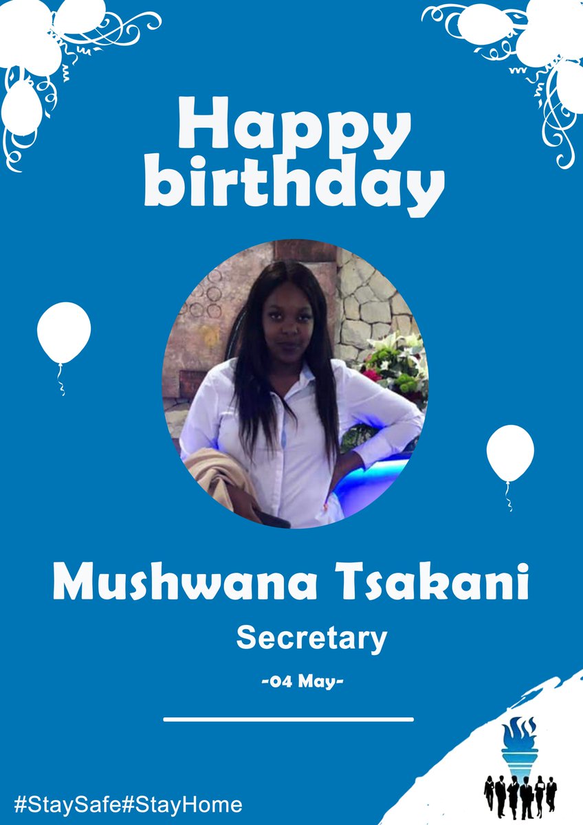 BLAsc_univen2's tweet photo. It is party after party at BLAsc univen branch. Happy birthday 🎂 to the #Sectretary, Comrade @Sesi_Tsakani , BLAsc univen loves you ❤️🎂🎂🎁🎉🎉🎉🎊🎊🎊
#BEC2019/2020
#staysafe
#StayHome https://t.co/DsOLDQRyV3