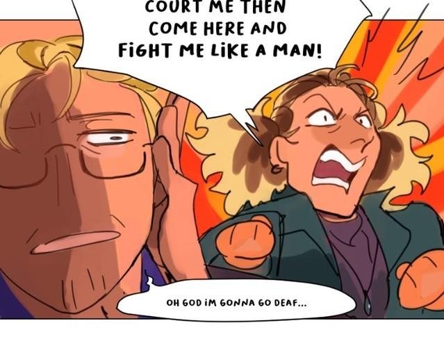 Here are some stills from the webtoon uwuuwu (sadly im using juvie characters for this one and not vagabond's circus' ?)