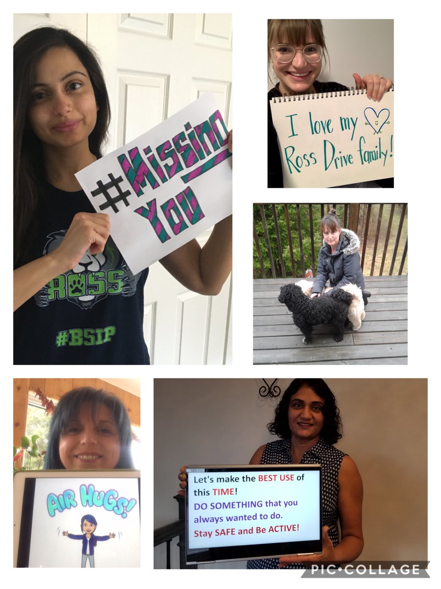 RossDrive's tweet photo. @RossDrive some familiar faces wanted to pass along some speaci messages to our Ross Drives Family 
#WeMissYou #StaySafe #SocialDistancing. https://t.co/5tGknzXHOX