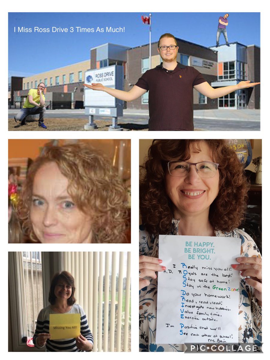 RossDrive's tweet photo. @RossDrive some familiar faces wanted to pass along some speaci messages to our Ross Drives Family 
#WeMissYou #StaySafe #SocialDistancing. https://t.co/5tGknzXHOX