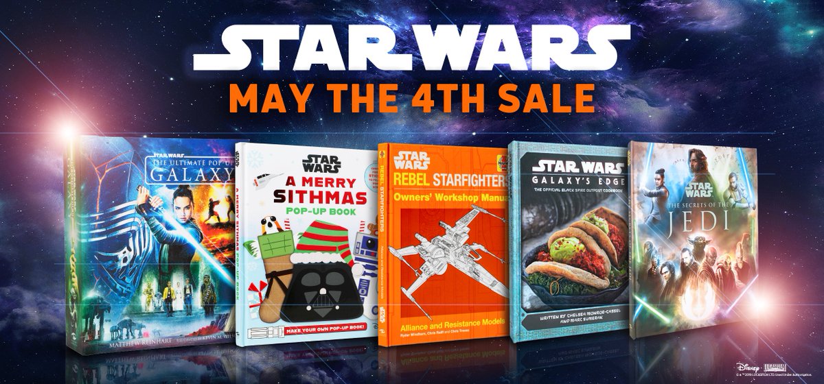 insighteditions's tweet image. Happy #StarWarsDay #MayThe4thBeWithYou Get 25% off our Star Wars titles when you use coupon code "MAYTHE4TH" Shop now: insighteditions.com/star-wars/