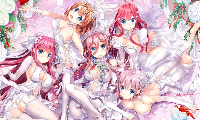 五つ子誕生日♡
#五等分の花嫁 #中野家五つ子誕生日 