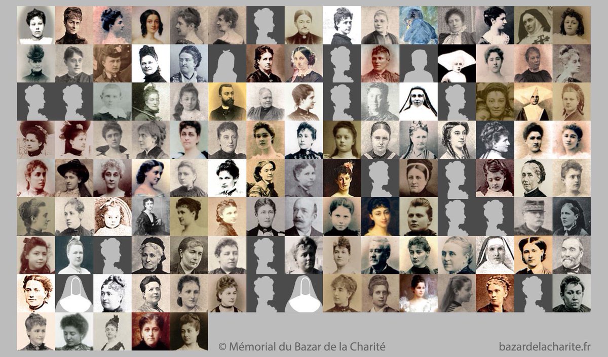 BazarCharite's tweet photo. Le 4 mai 1897, il y a 123 ans aujourd’hui, 125 personnes mouraient dans l'incendie du #BazardelaCharite, victimes de leur dévouement pour les plus pauvres.  �� https://t.co/rq4vHXeV68