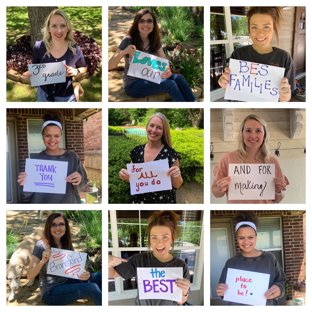 BESChapman1's tweet photo. Thank you parents and families for helping to support our students from home! You’re doing amazing work! We recognize you, appreciate you and thank you from the bottom of our hearts! Huge hugs to all your kiddos from me! ❤️ @BESTexans #Texan2Step #TeacherAppreciationWeek2020 https://t.co/cF8KuU22LM