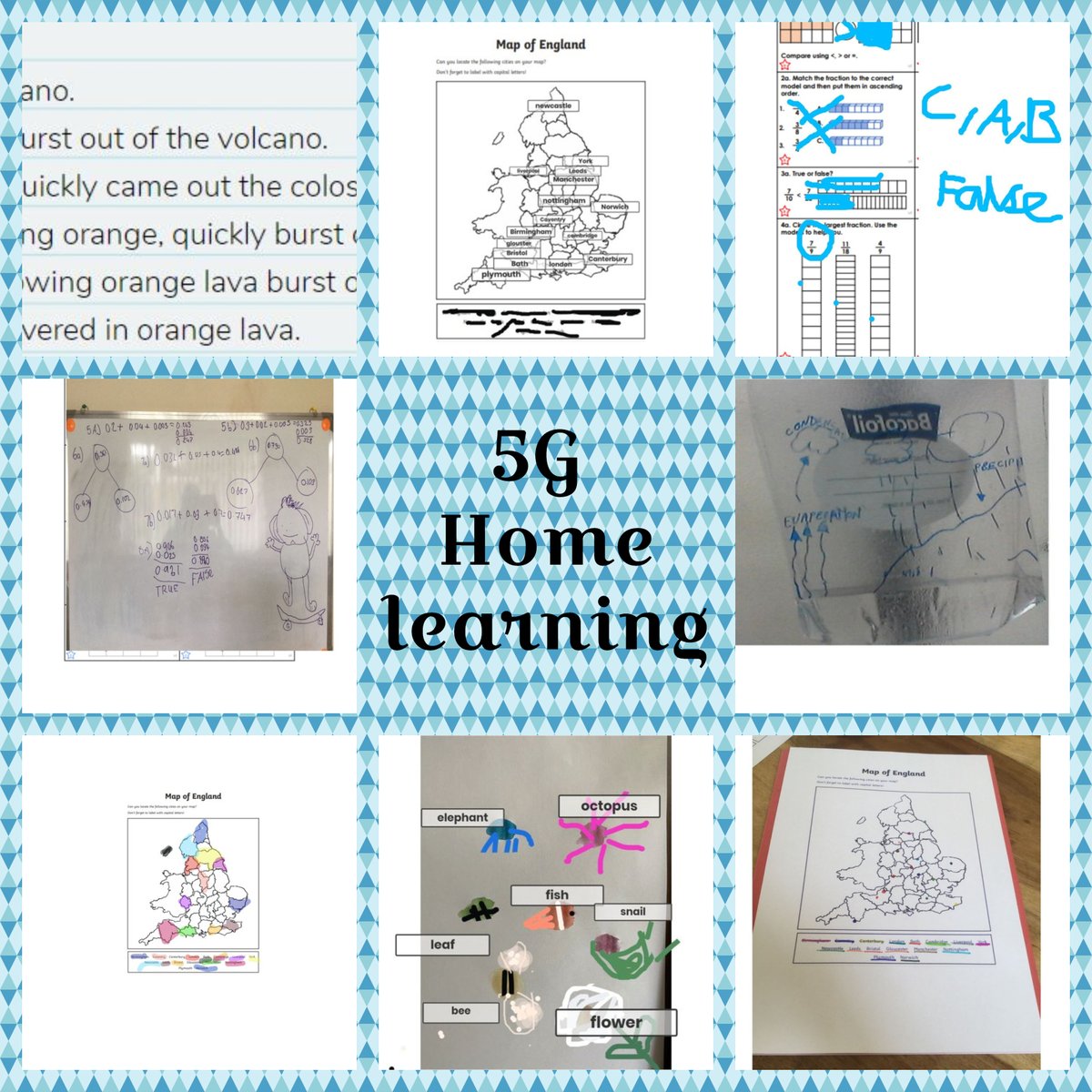 Denise_Gentry1's tweet photo. @TemplarsPrimary another day of learning has been sent in via seesaw. We have been doing maths, english, geography, science and a little bit of creative fun. I can't wait to see what challenges they rise to tomorrow #homelearning #lookingafterourmentalhealth #fun #missingmyclass https://t.co/3qgTS0pjcV