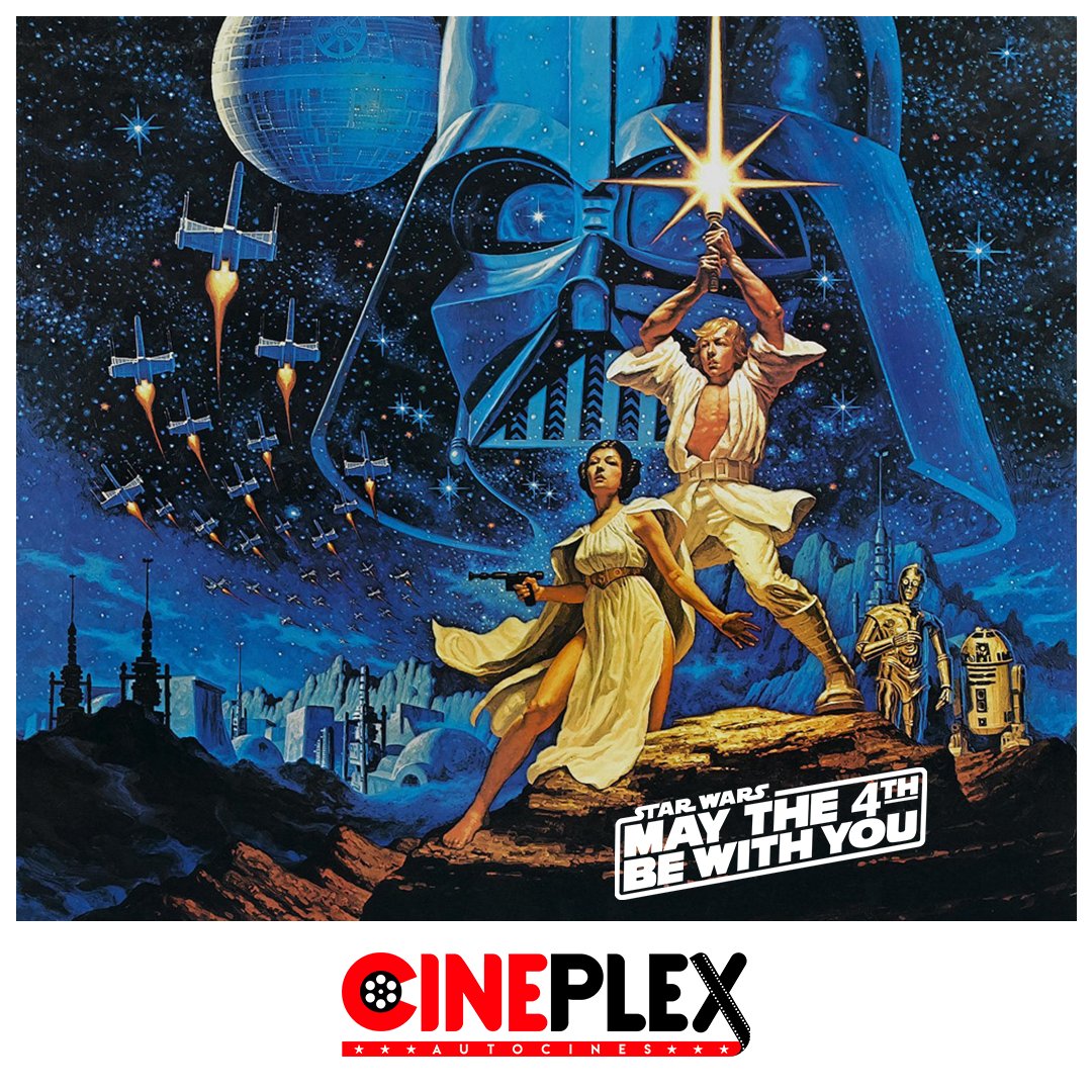 CineplexAuto's tweet photo. Muy pronto vivirán una experiencia de otra galaxia...
¡Feliz Día de #StarWars a todos los fans!
¿Les gustaría ver una película de la saga en #CineplexAutocines? https://t.co/MiJn28N9dS