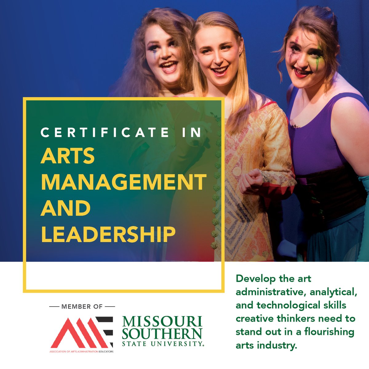 Introducing our new Arts Management and Leadership Certificate