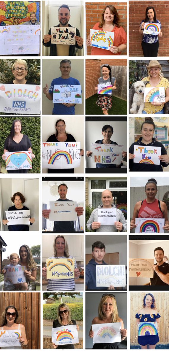 All of the staff and pupils <a href="/NewportH/">Newport High School</a> are very grateful for all that our key workers and NHS staff are doing for our community #clapforkeyworkers #diolch #NHSfortheNHs